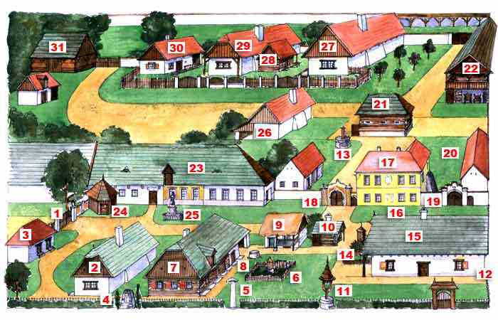 skanzen v Přerově nad Labem