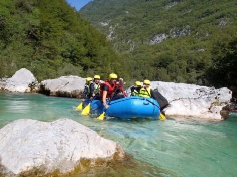 rafting na rece